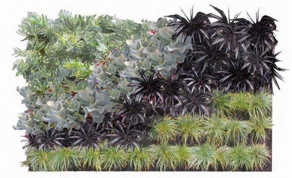 Vườn thẳng đứng kiểu cổ điển