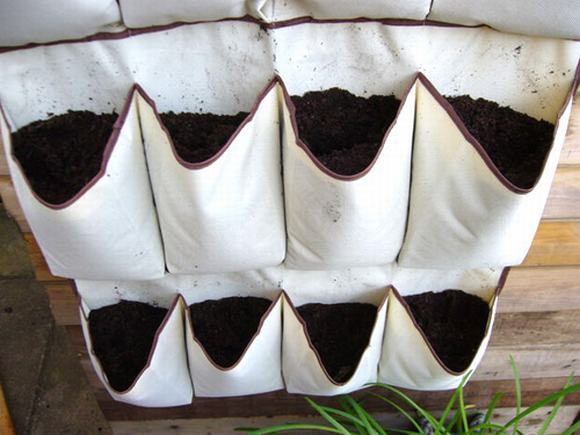 Vườn túi tiện lợi để trồng cây