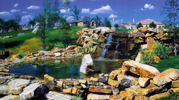 Thiết kế tranh thác nước đẹp