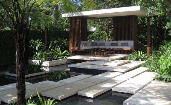 Mẫu chòi nghỉ mang phong cách độc đáo cho sân vườn