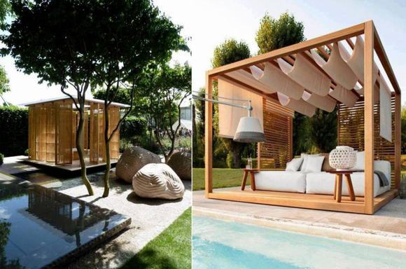 Mẫu chòi nghỉ độc đáo để lại ấn tượng cho khách tham quan