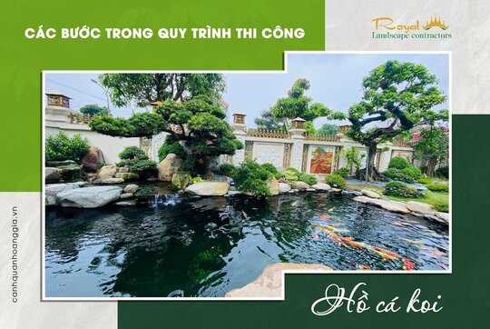 Hồ cá Koi đẹp