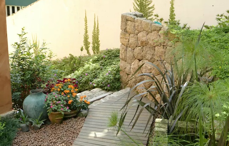 tiểu cảnh sân vườn