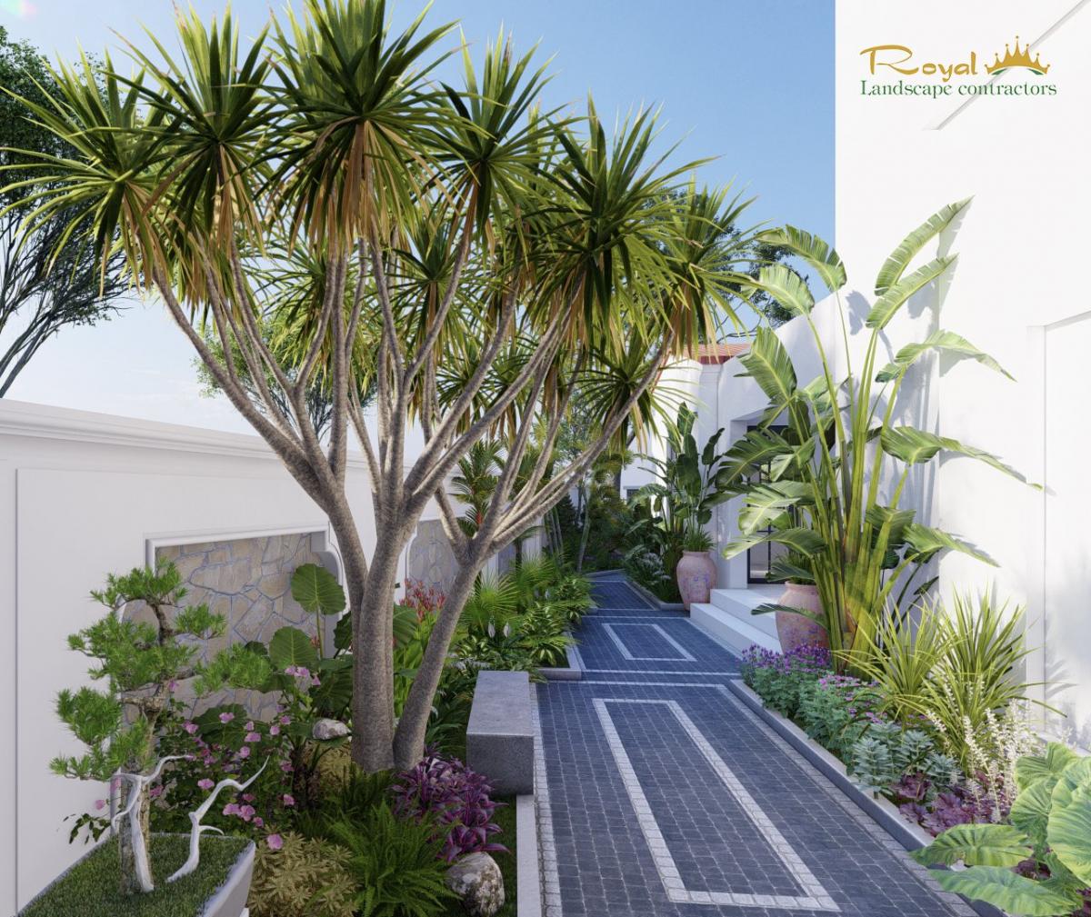 biệt thự sân vườn