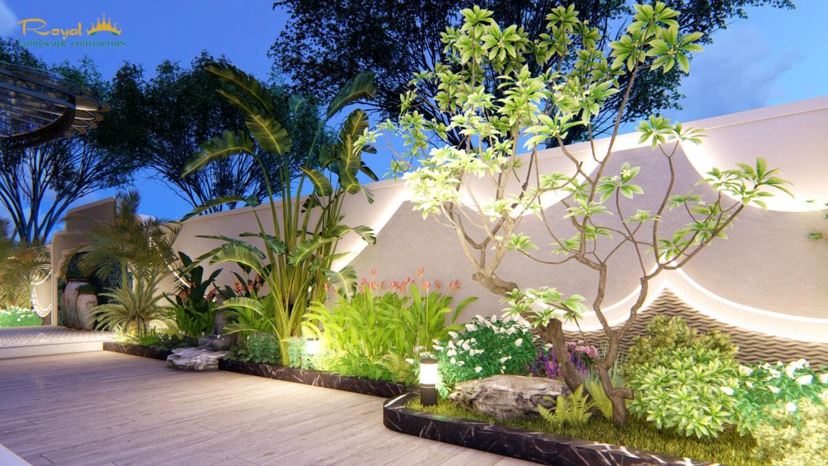 biệt thự sân vườn