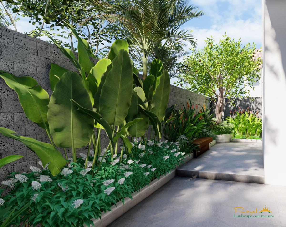 biệt thự sân vườn