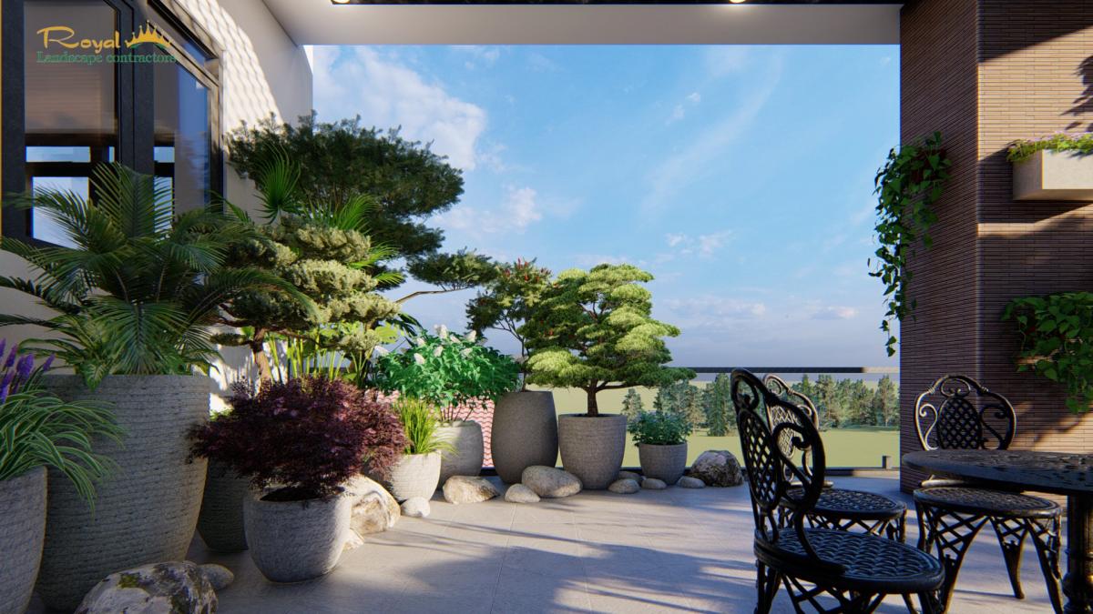 biệt thự sân vườn