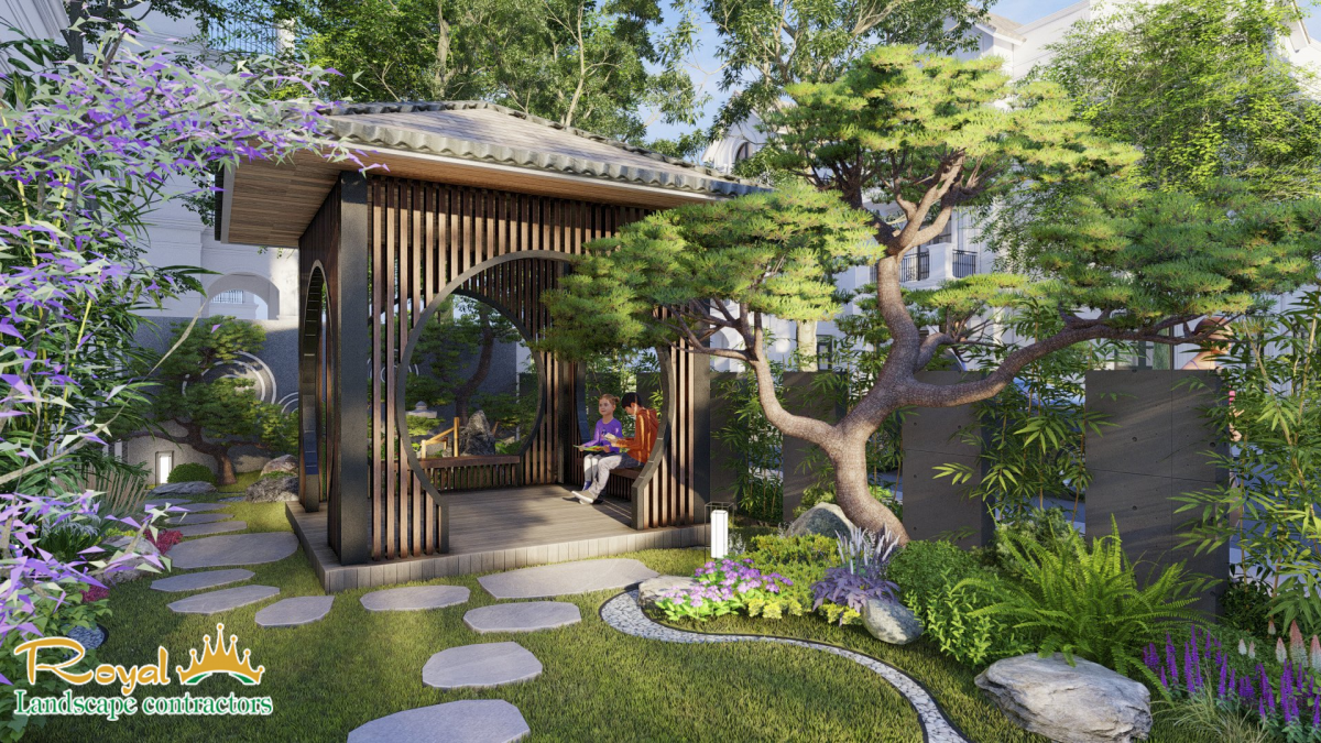 biệt thự sân vườn