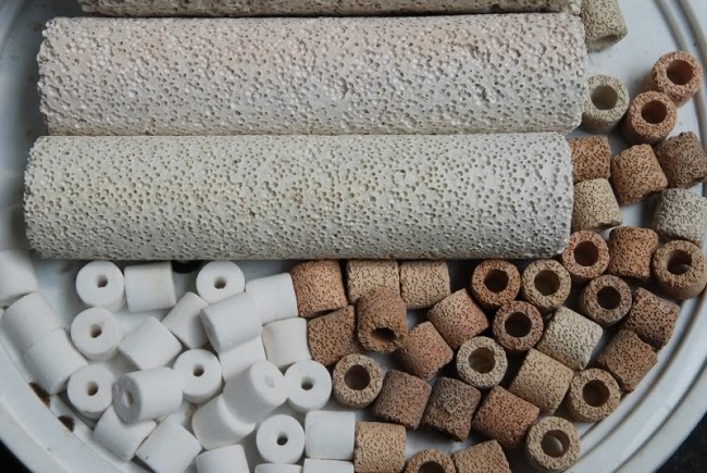 sứ lọc bể cá koi