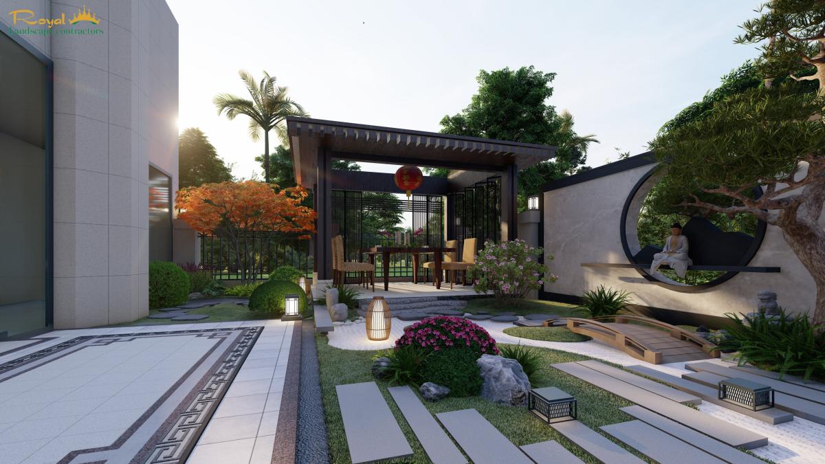 sân vườn Nhật Bản tại Hải Phòng